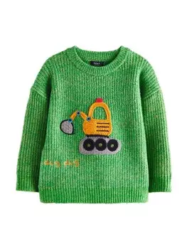 Свитер Next Sweater, зеленый