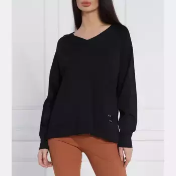 Свитер обычного кроя Armani Exchange, черный