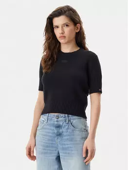 Свитер обычного кроя DW0DW20380 Tommy Jeans, черный
