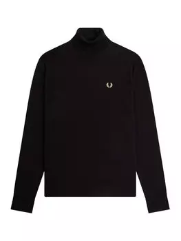 Свитер обычного кроя Fred Perry, черный
