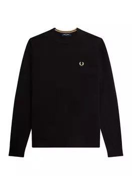 Свитер обычного кроя Fred Perry, черный