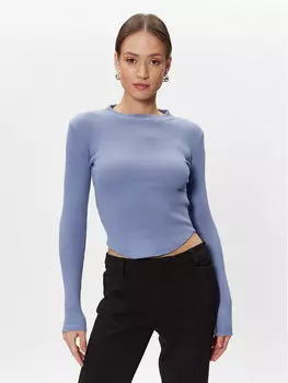 Свитер обычного кроя Gina Tricot, синий