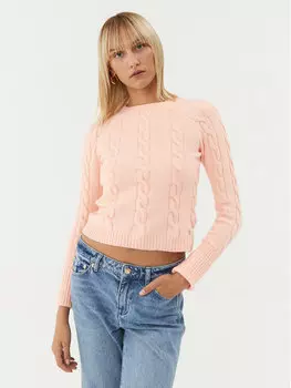 Свитер обычного кроя Guess, розовый