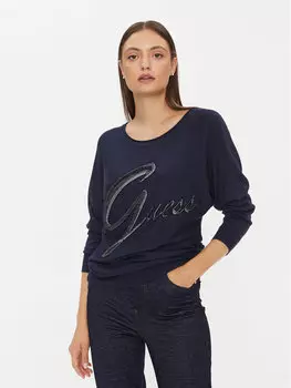 Свитер обычного кроя Guess, синий