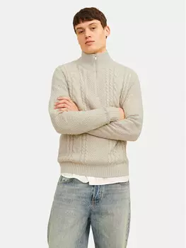 Свитер обычного кроя Jack&Jones, экрю