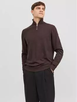 Свитер обычного кроя Jack&Jones, коричневый