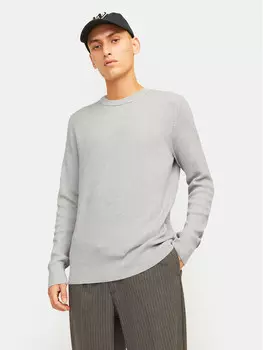 Свитер обычного кроя Jack&Jones, серый