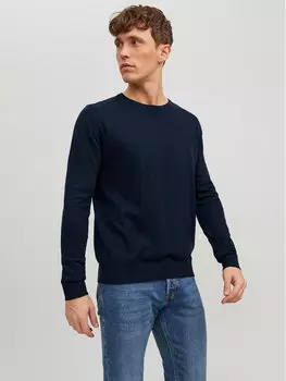 Свитер обычного кроя Jack&Jones, синий