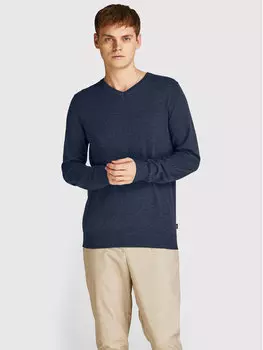 Свитер обычного кроя Jack&Jones, синий