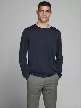 Свитер обычного кроя Jack&Jones, синий