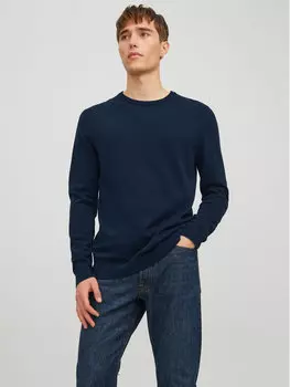 Свитер обычного кроя Jack&Jones, синий