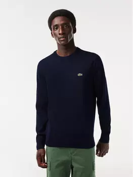 Свитер обычного кроя Lacoste, синий