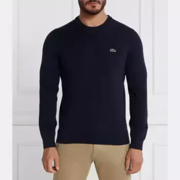 Свитер обычного кроя Lacoste, синий