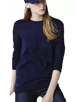 Свитер обычного кроя Lacoste, синий