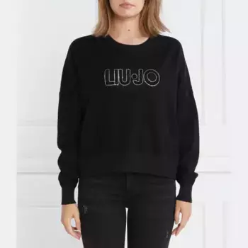 Свитер обычного кроя Liu Jo, черный