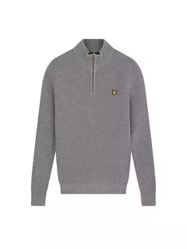 Свитер обычного кроя Lyle & Scott, серый