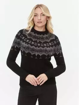 Свитер обычного кроя Marciano Guess, черный