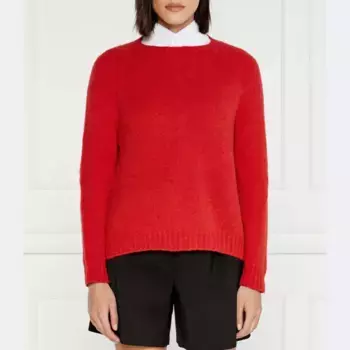 Свитер обычного кроя Max Mara, красный