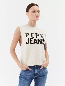 Свитер обычного кроя Pepe Jeans, экрю