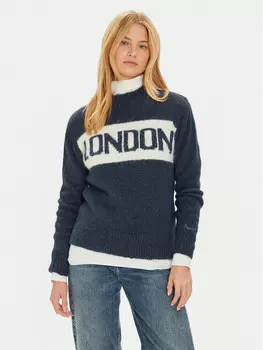 Свитер обычного кроя Pepe Jeans, синий