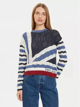 Свитер обычного кроя Pepe Jeans, синий