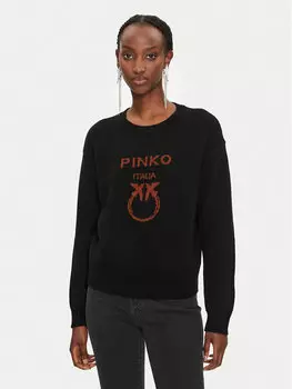 Свитер обычного кроя Pinko, черный