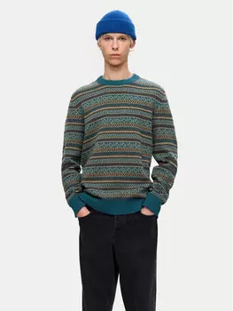Свитер обычного кроя Selected Homme, синий