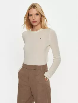 Свитер обычного кроя Tommy Hilfiger, экрю