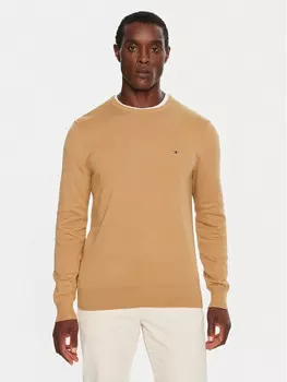 Свитер обычного кроя Tommy Hilfiger, коричневый