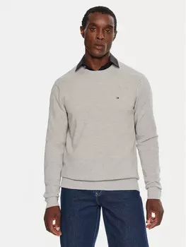 Свитер обычного кроя Tommy Hilfiger, серый