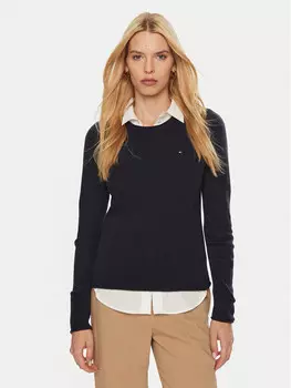 Свитер обычного кроя Tommy Hilfiger, синий