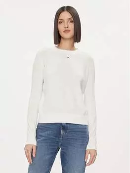 Свитер обычного кроя Tommy Jeans, белый