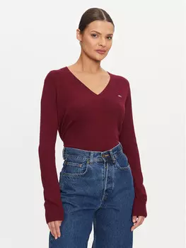 Свитер обычного кроя Tommy Jeans, красный
