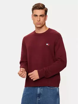Свитер обычного кроя Tommy Jeans, красный
