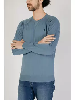 Свитер обычного кроя U.S. Polo Assn., синий