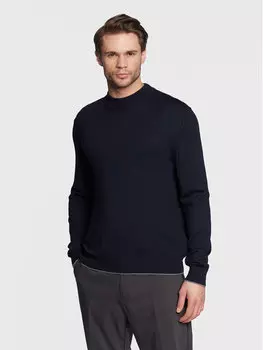 Свитер обычного кроя United Colors Of Benetton, синий