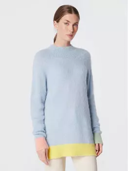 Свитер обычного кроя United Colors Of Benetton, синий