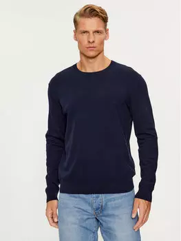 Свитер обычного кроя United Colors Of Benetton, синий