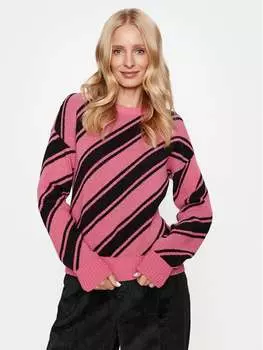 Свитер обычного кроя United Colors Of Benetton, розовый