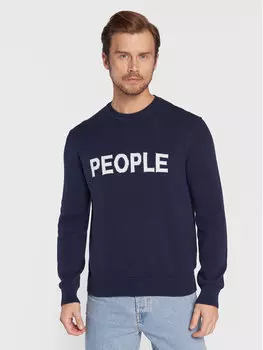 Свитер обычного кроя United Colors Of Benetton, синий
