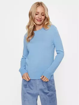 Свитер обычного кроя United Colors Of Benetton, синий