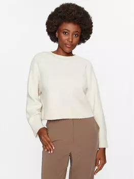 Свитер обычного кроя Vero Moda, бежевый