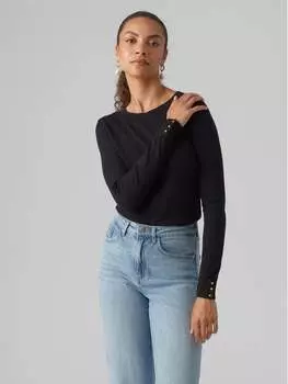 Свитер обычного кроя Vero Moda, черный
