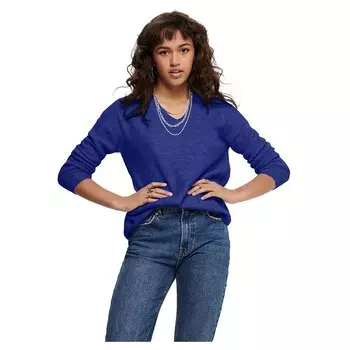 Свитер Only Camilla V Neck, синий