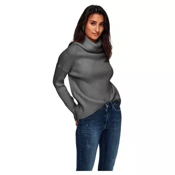 Свитер Only Katia High Neck, серый