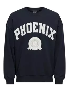 Свитер Only & Sons Sweatshirt Lawson, черный