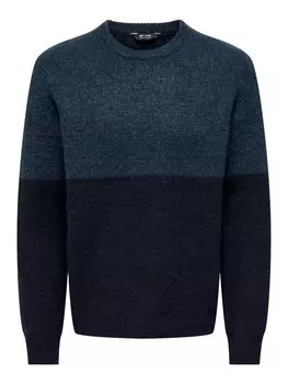 Свитер Only & Sons TEGAN, темно-синий