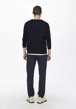 Свитер ONSWYLER LIFE LS CREW NOOS Only & Sons, темно-синий