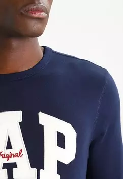 Свитер Original Arch Crew GAP, гобеленовый темно-синий