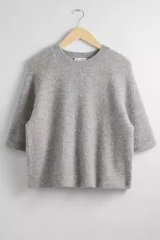 Свитер & Other Stories Knit, серый